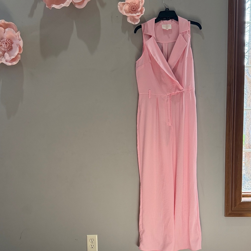 Pink Sleeveless romper